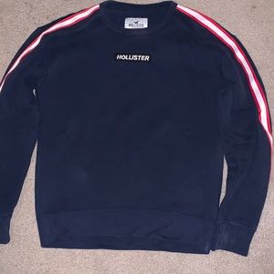 Hollister dark blue crewneck sweater (Size S)